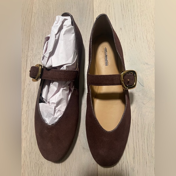 Madewell Remy Mary Jane Flats Floor Sample - Picture 4 of 5